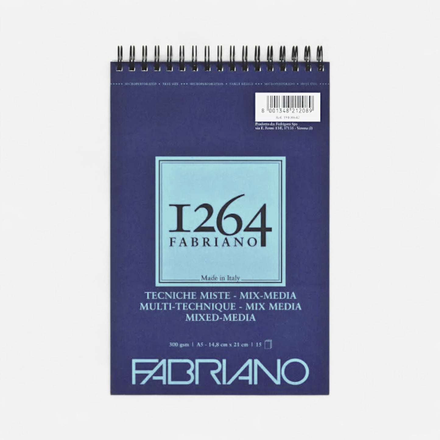 Fabriano 1264 Mixed Media Pad 300gsm