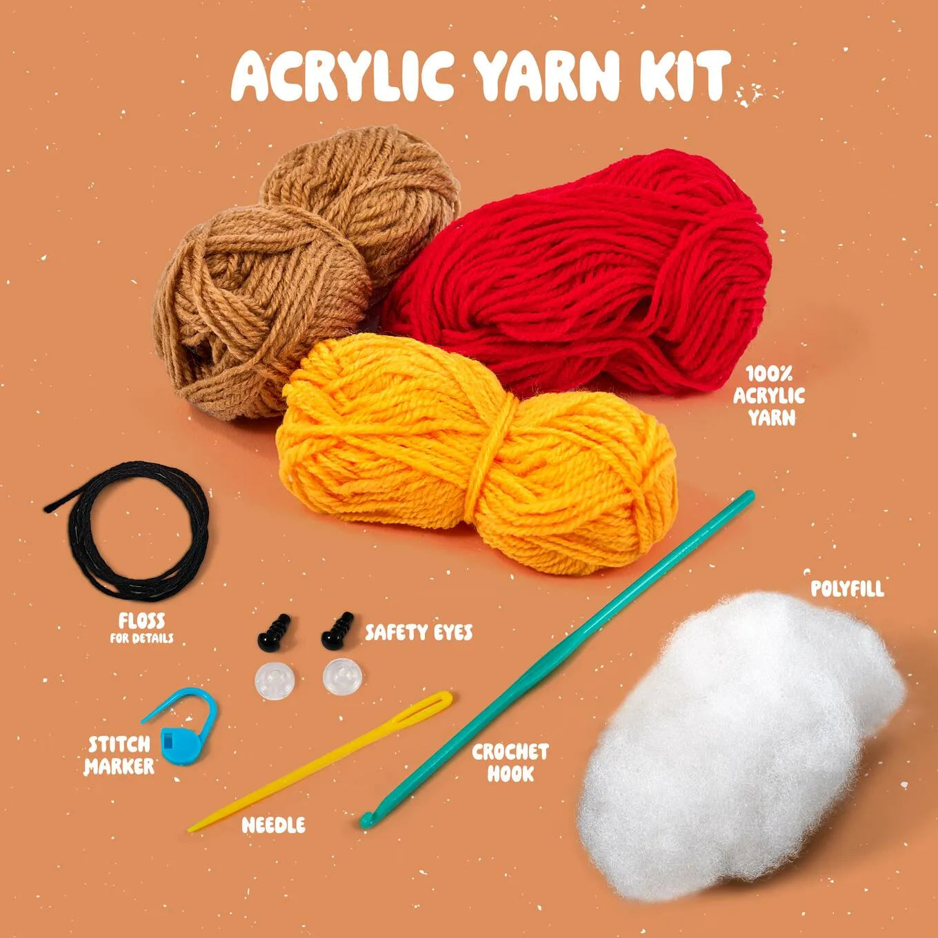Bucilla Amigurumi Complete Crotchet Kits