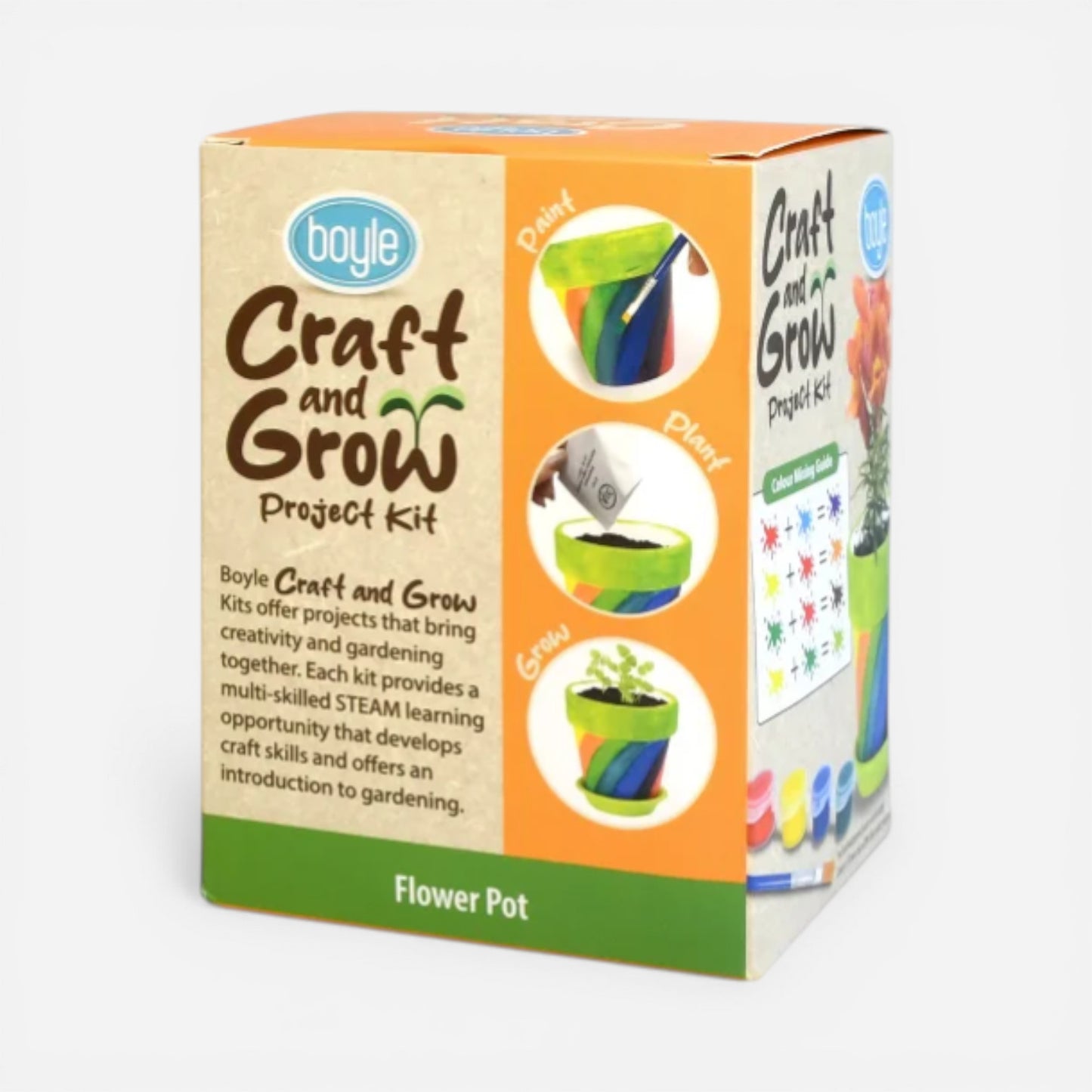 Boyle Craft & Grow Project Flower Pot