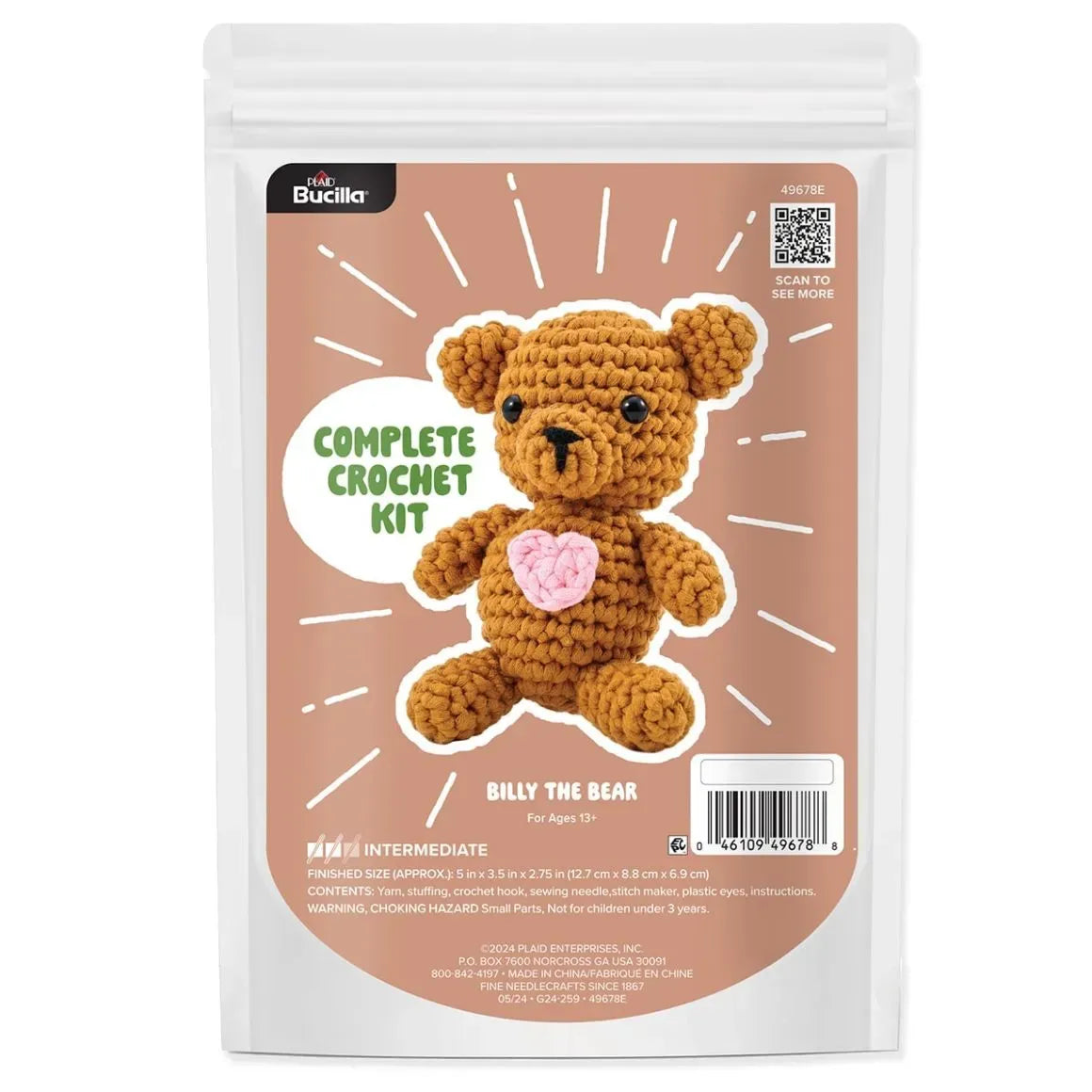 Bucilla Amigurumi Premium Crotchet Kits