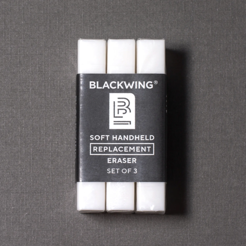 Blackwing Soft Handheld Eraser Refill 3 pack