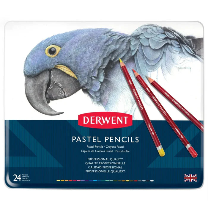 Derwent PASTEL Pencil Tin Sets