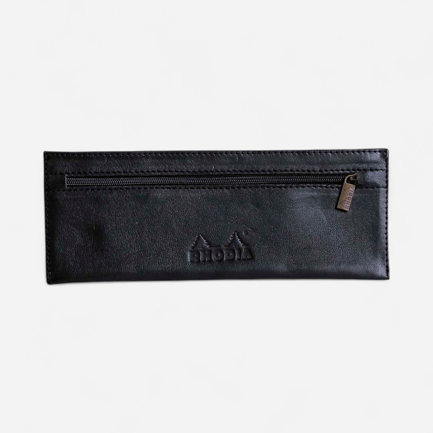 Rhodia Leather Pencil Case Black