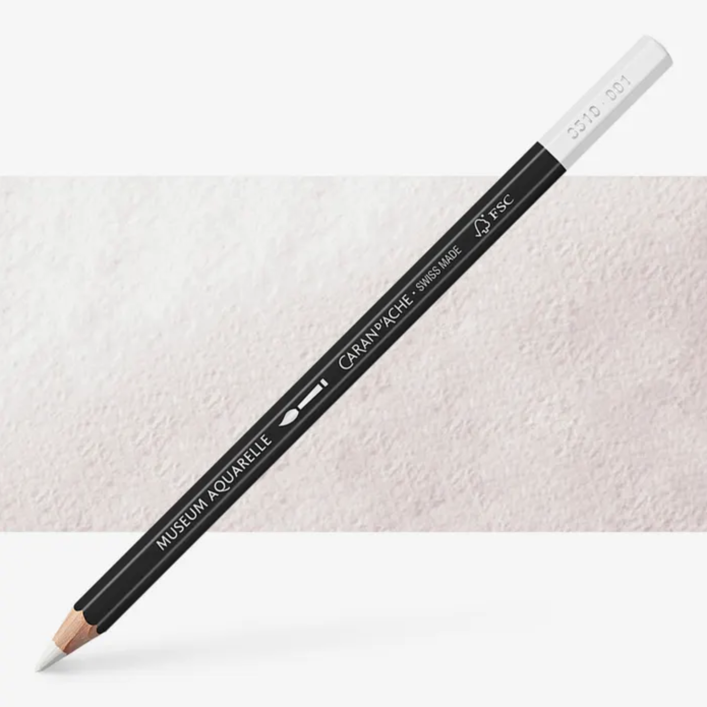Caran D'Ache Museum Aquarelle Pencil - White