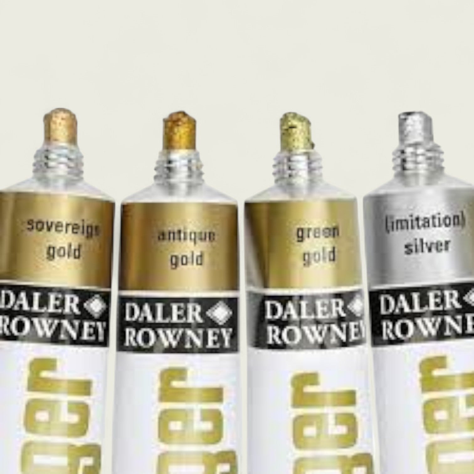 【Rowney】ラウニー Goldfinger アンティークゴールド NOS Daler Rowney Goldfinger Metallic paste 22ml – Queenstown Art Supplies