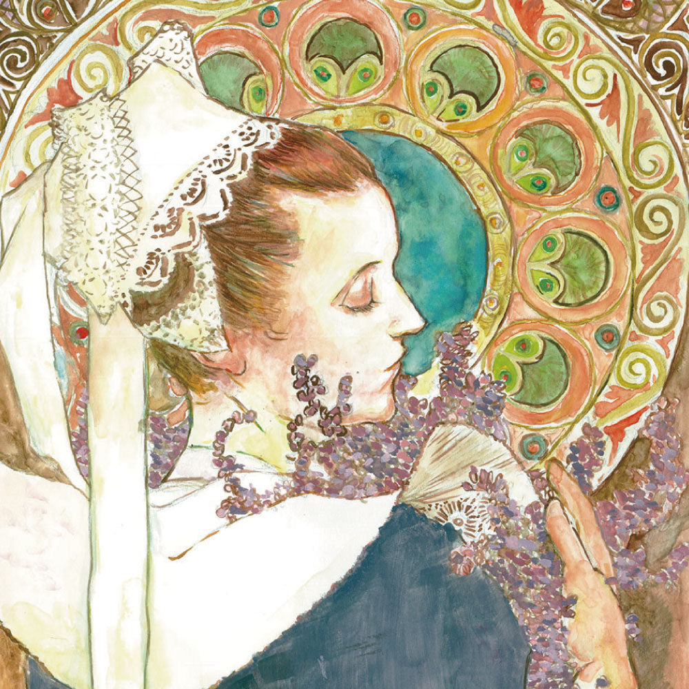 Kuretake GANSAI TAMBI 24 watercolour 'set II' - Art Nouveau