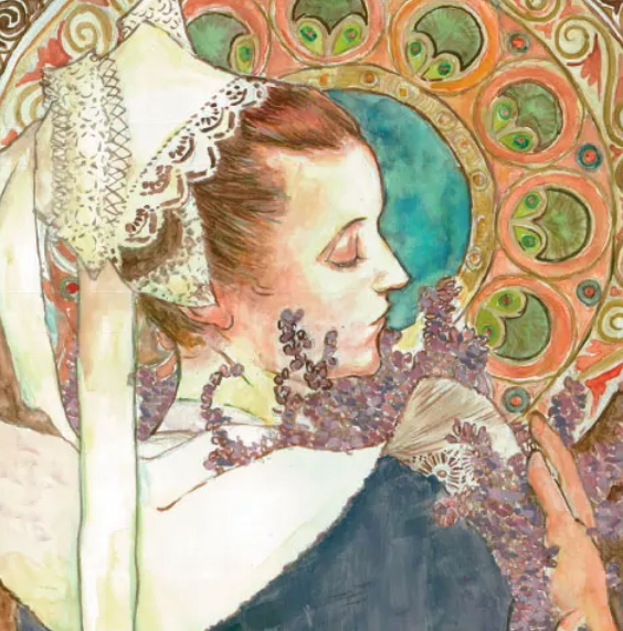 Kuretake GANSAI TAMBI 12 watercolour 'set II' - Art Nouveau