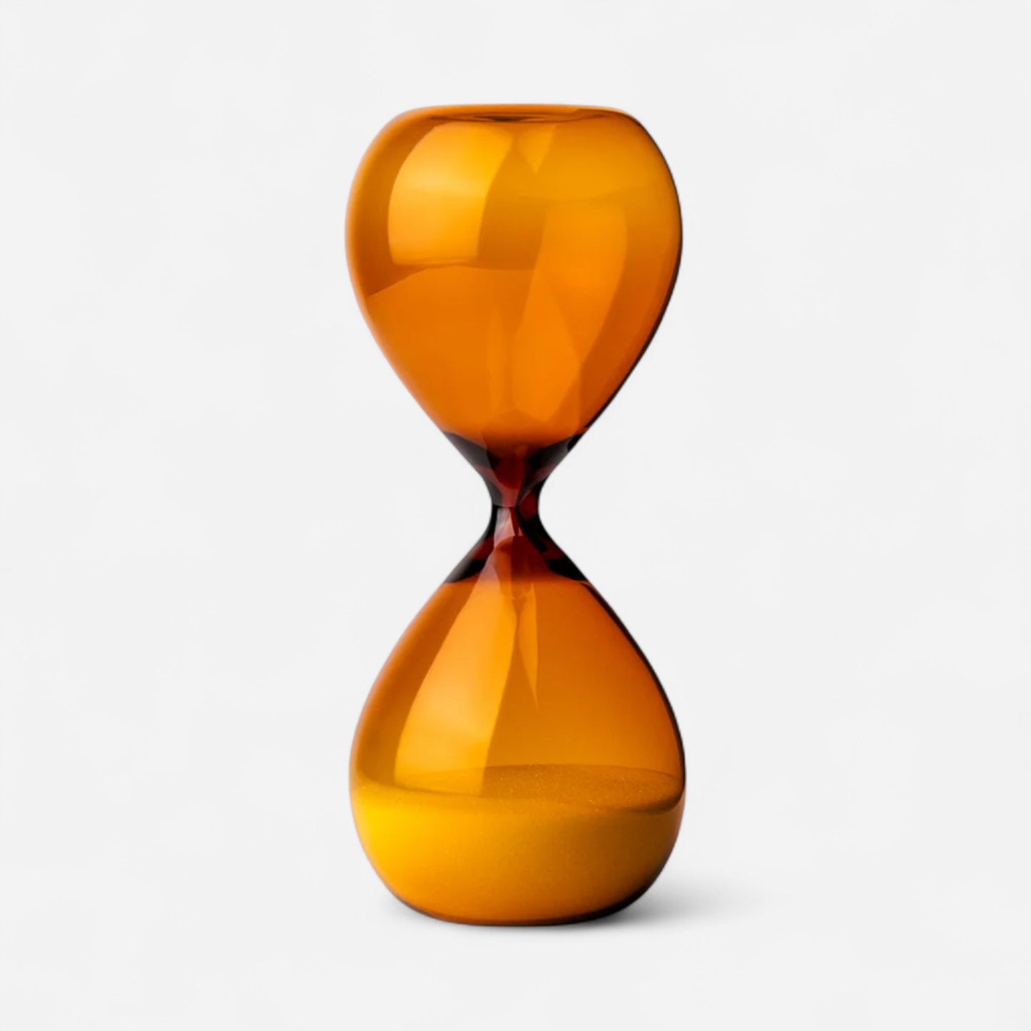 Life Drawing Handcrafted Hourglass - Amber