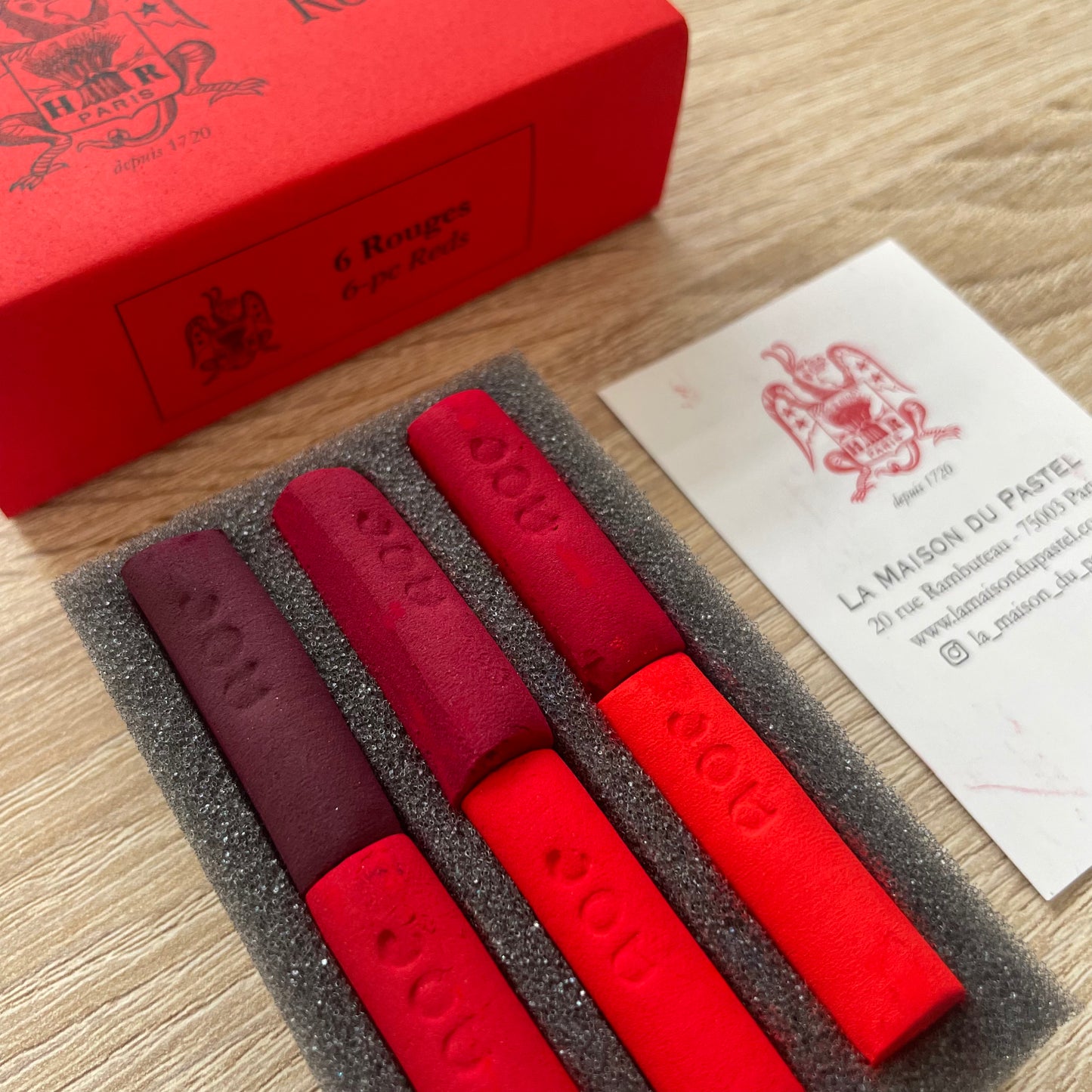 Henri Roché - Petits Roché 6 pcs set - Rouges 'Reds'