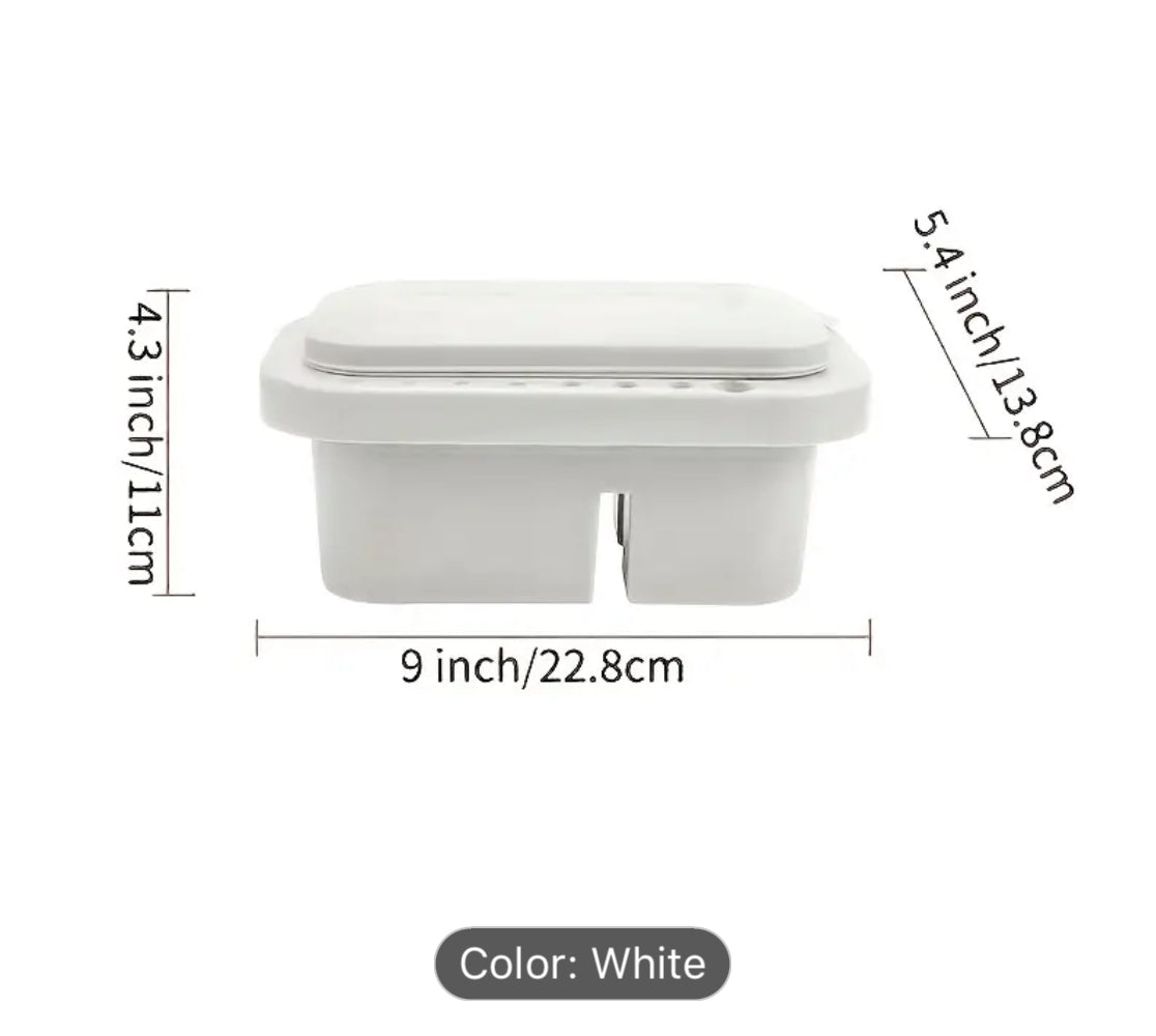 Multifunctional paint, brush wash & palette set - White
