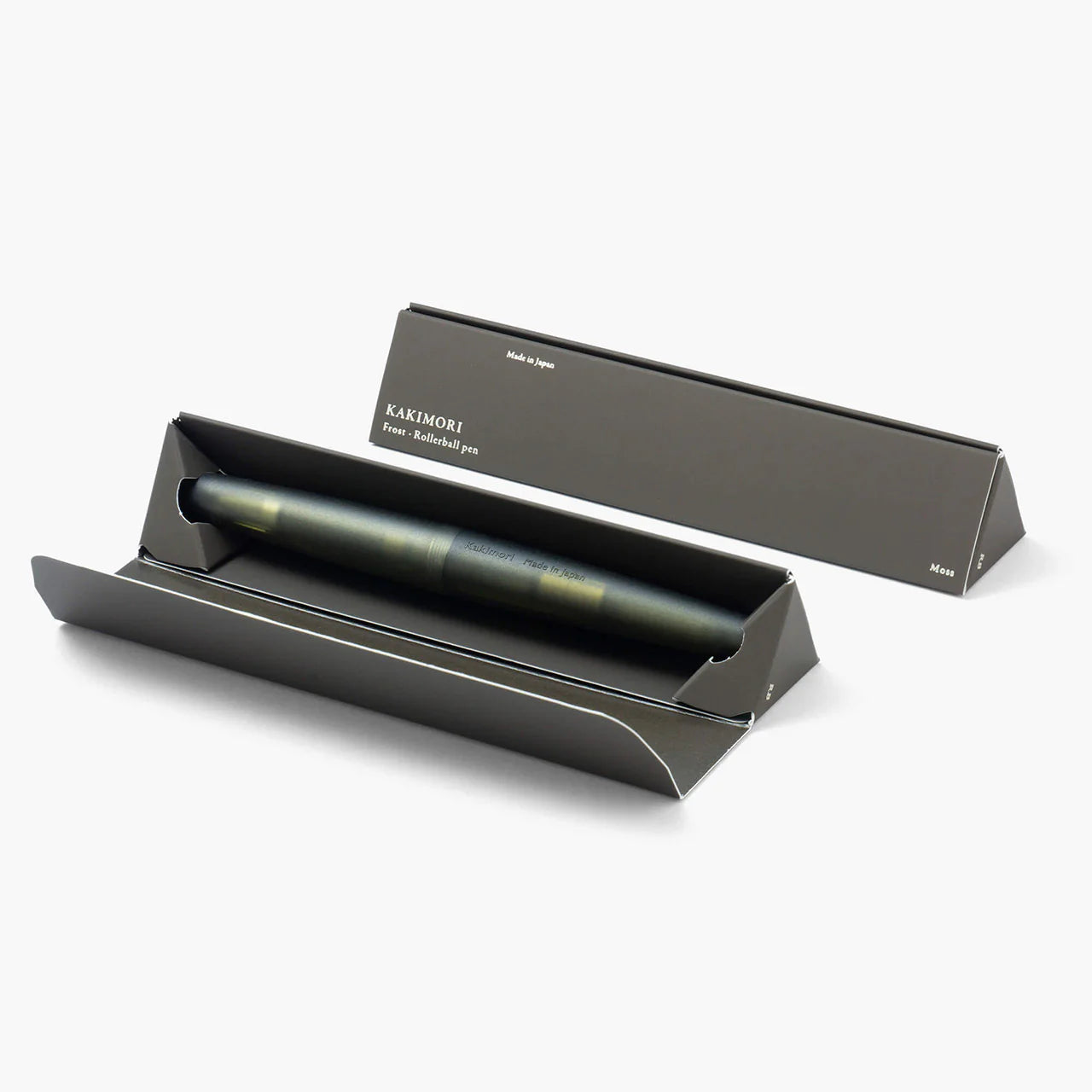 Kakimori Frost Rollerball Pen in Moss Green