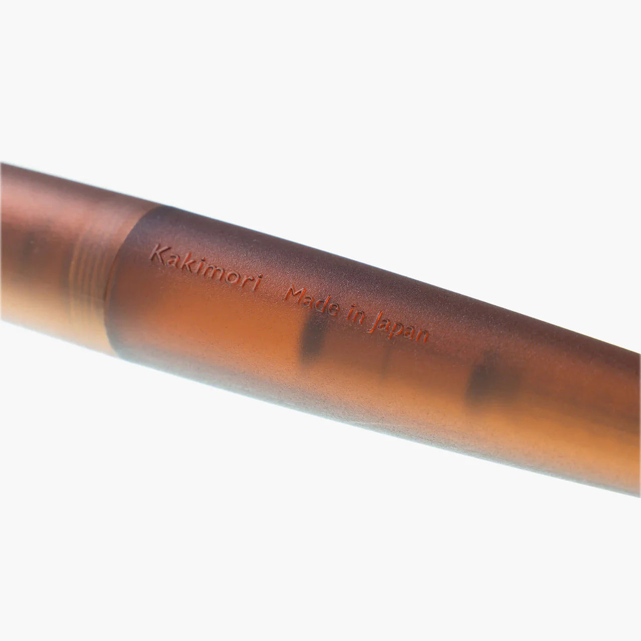 Kakimori Frost Rollerball Pen in Amber