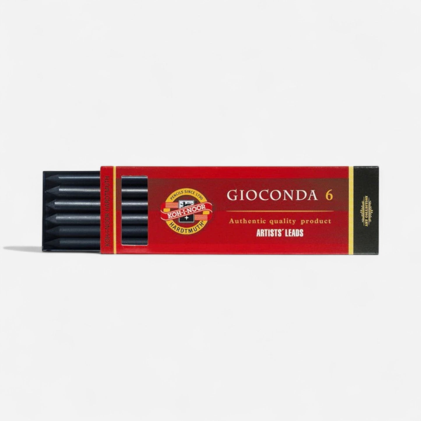 Koh-I-Noor Gioconda Pack of 6 Graphite Leads 5.6mm