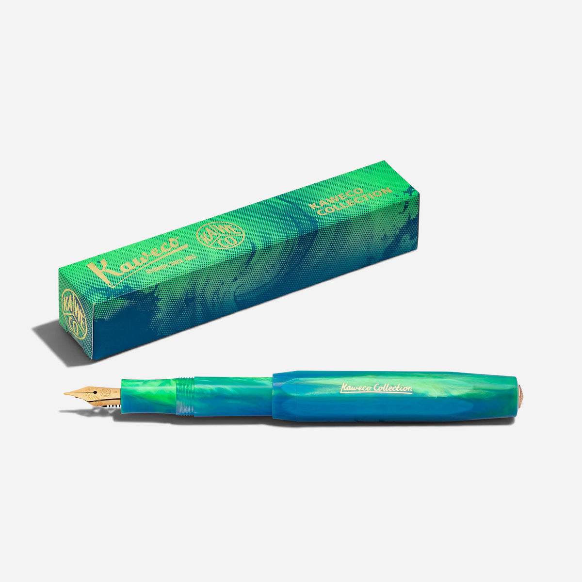 Kaweco Sport Fountain Pen Marble Ocean Limited Edition