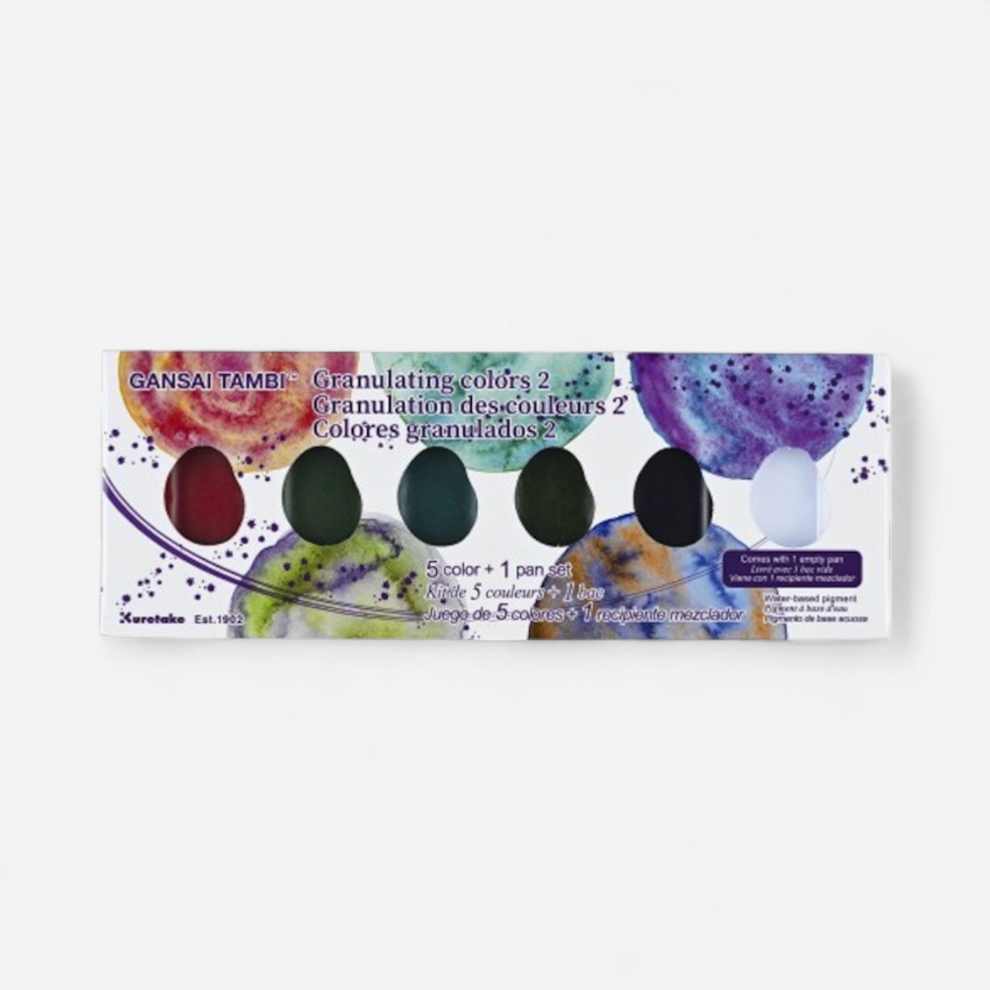 Kuretake Gansai Tambi™️ Granulating Watercolour Set II