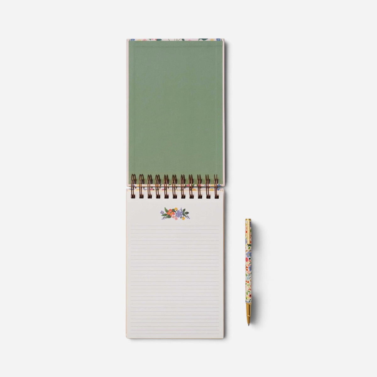 Rifle Paper Co. Desktop Large Spiral Notepad - Wildwood