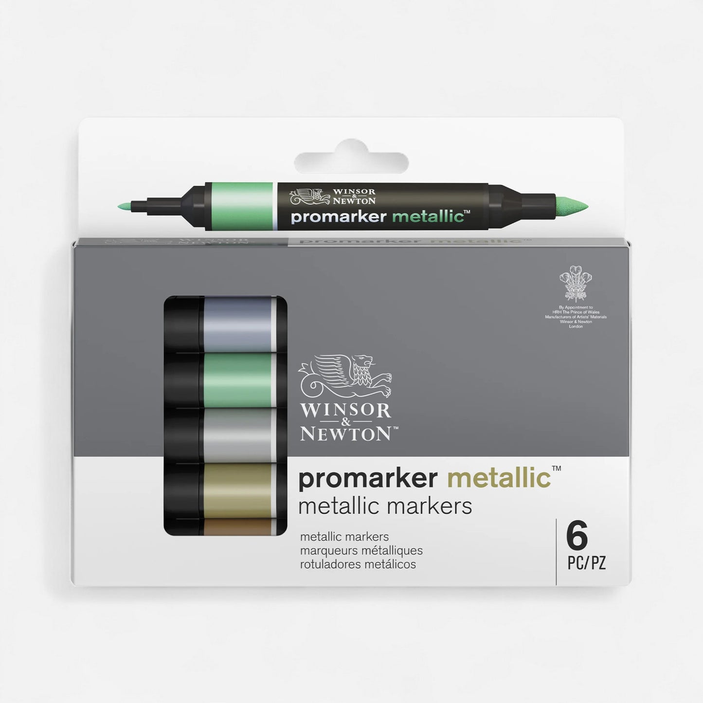Winsor & Newton Promarker™ METALLIC Set of 6