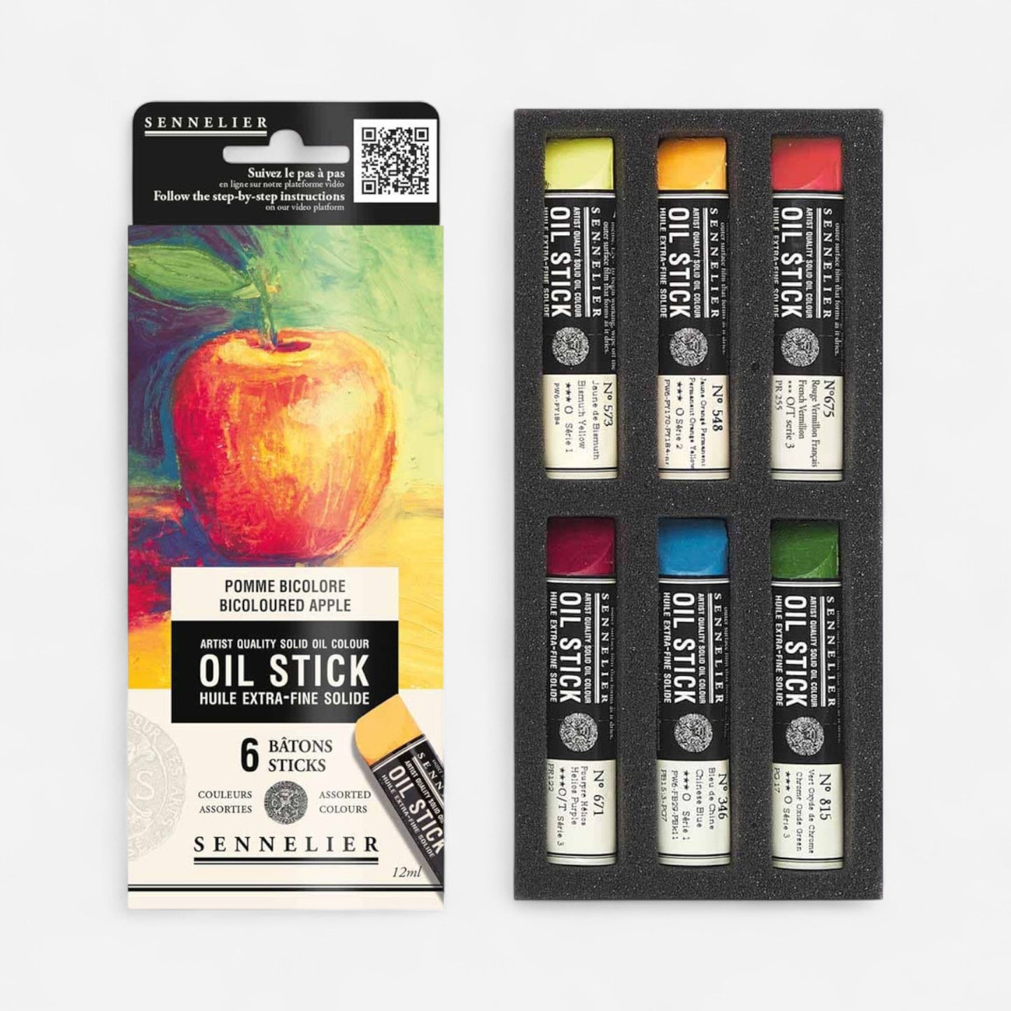 Sennelier Solid Oil Sticks Mini Set of 6