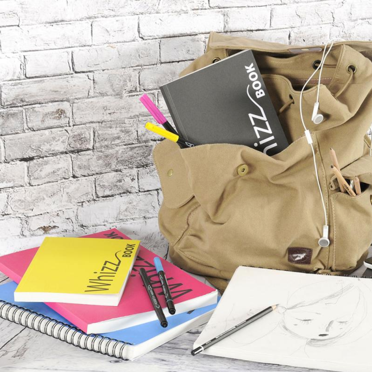 Whizz book spiral sketch pads from Canson