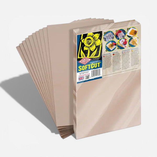 Essdee Softcut Block (Lino alternative) - Packs of 10
