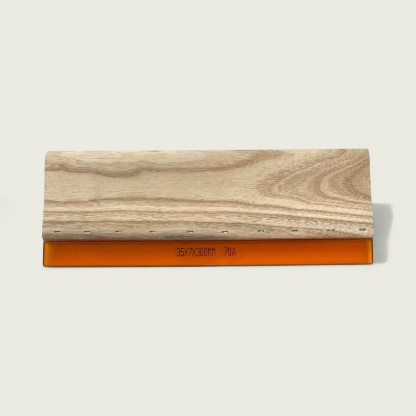 Wood & Rubber Screen Print Squeegee