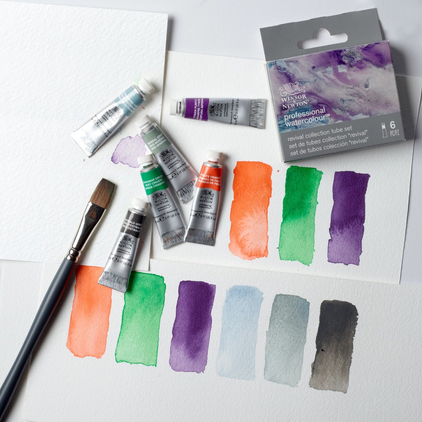 Winsor & Newton Professional Watercolour Revival Collection Tube Set