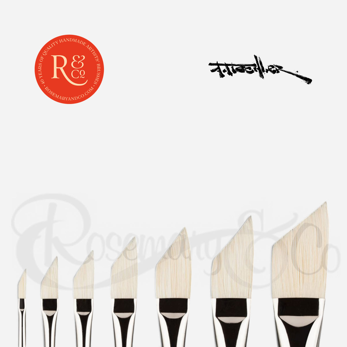 Rosemary & Co 'The Tisch' 7pc Bristle Dagger Set