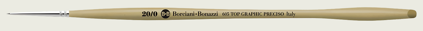 BORCIANI E BONAZZI BORCIANI E BONAZZI Borciani e Bonazzi 605 Series Preciso Round Brush