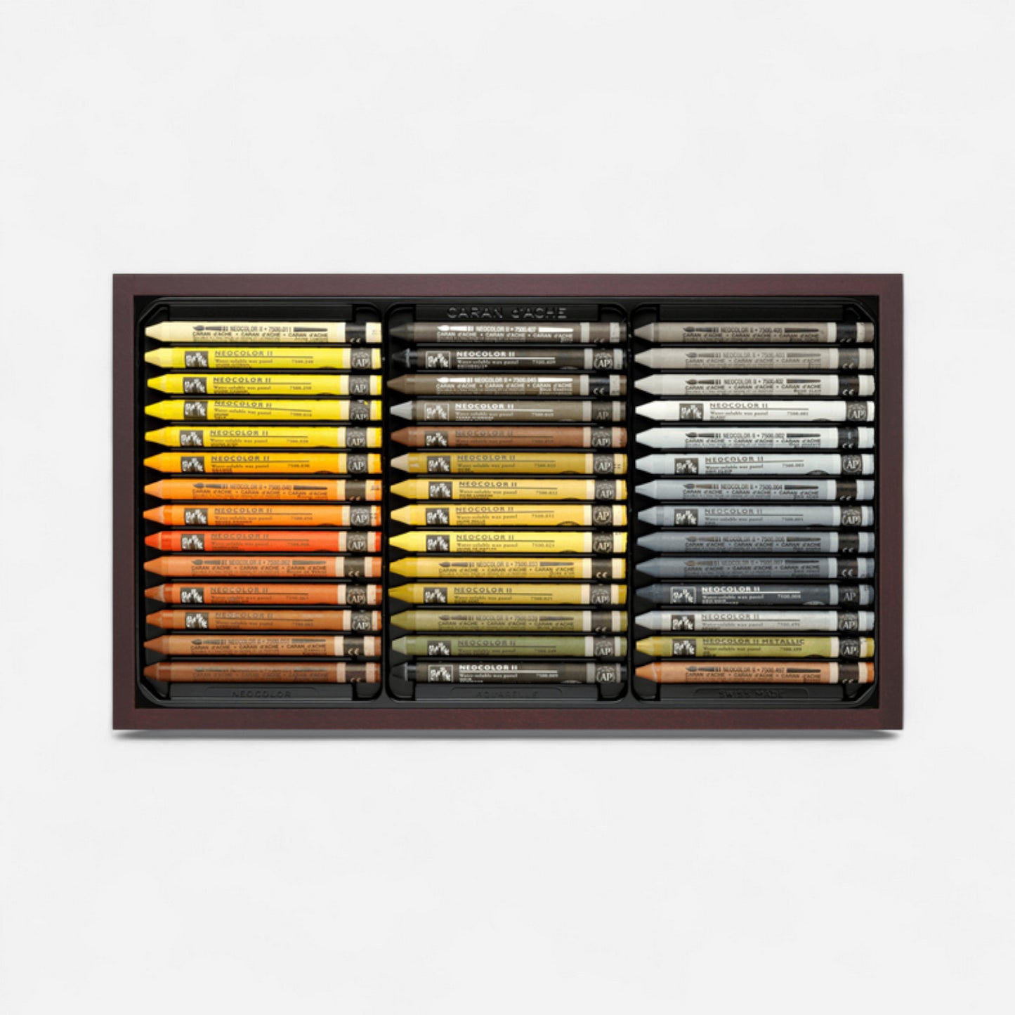 Caran D'Ache Neocolour II Wooden Box Set of 84 Limited Edition