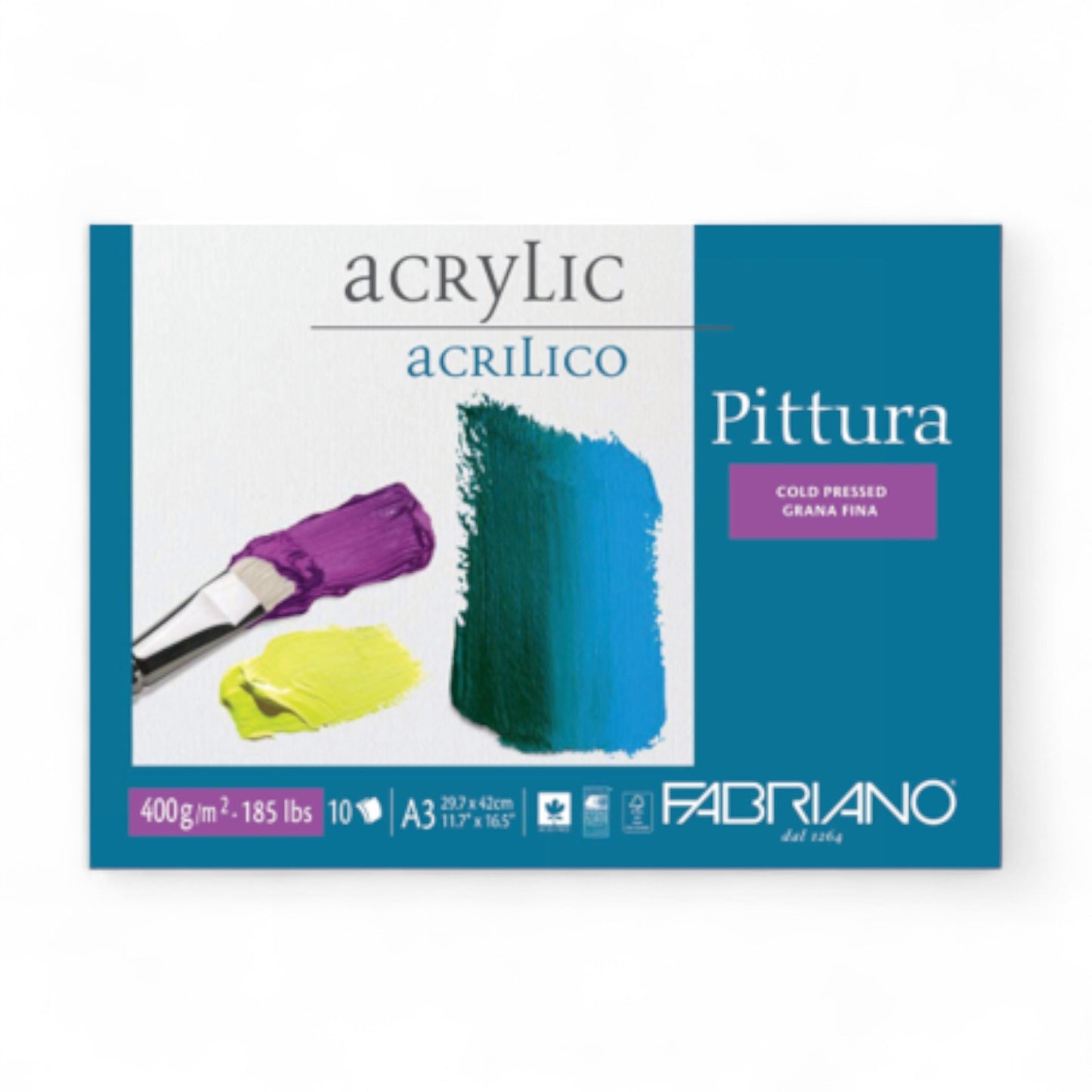 Fabriano® Acrylic Pad 400g 10sheets