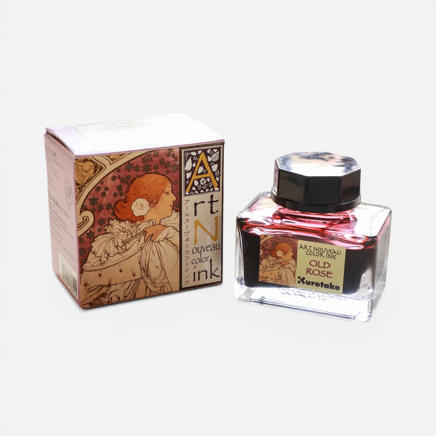 Kuretake Ink-cafe™️ ART NOUVEAU - Old Rose