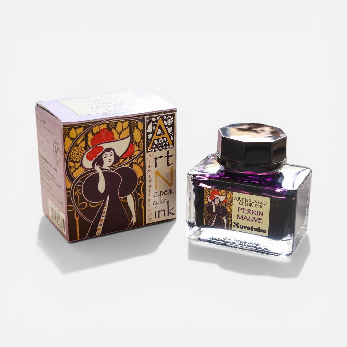 Kuretake Ink-cafe™️ ART NOUVEAU - Perkin Mauve