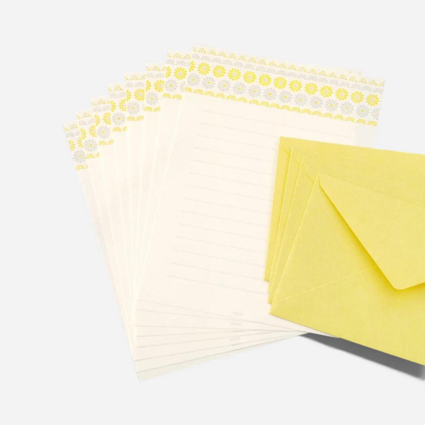 Midori® LETTERPRESS Writing Pad & Envelope Set