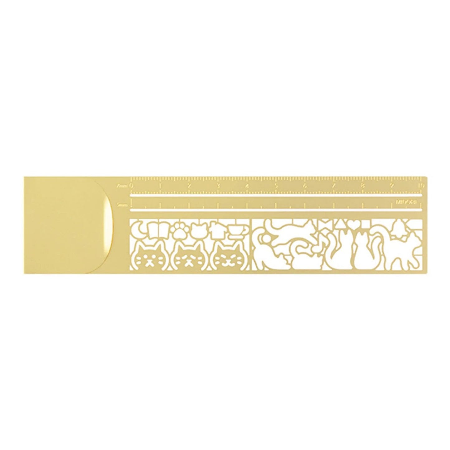 Midori® Metal Clip Ruler