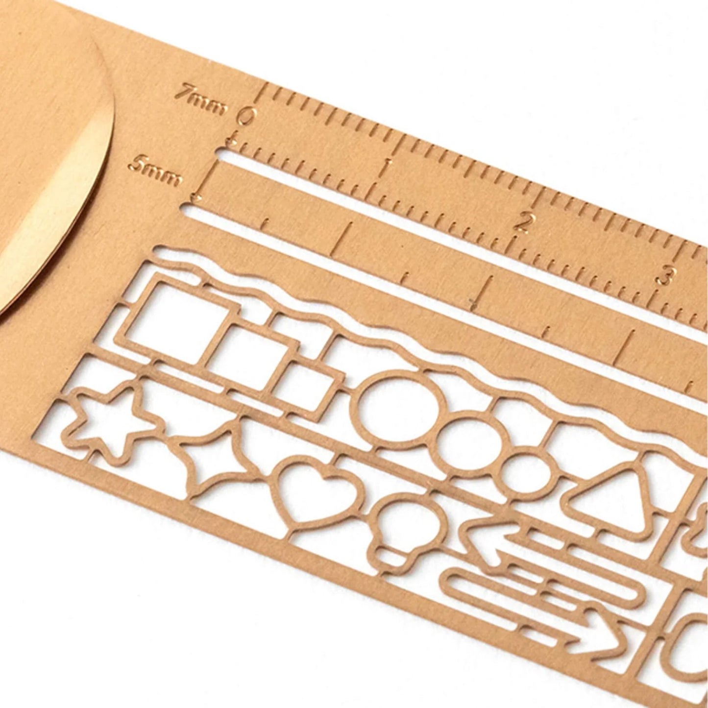 Midori® Metal Clip Ruler