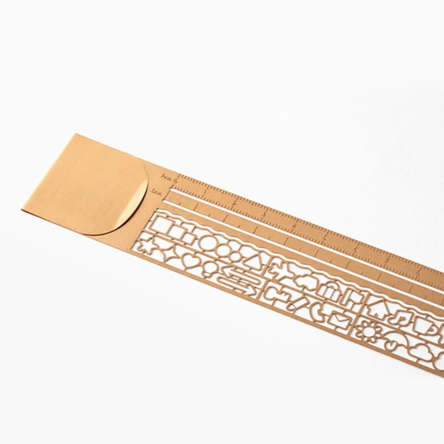 Midori® Metal Clip Ruler