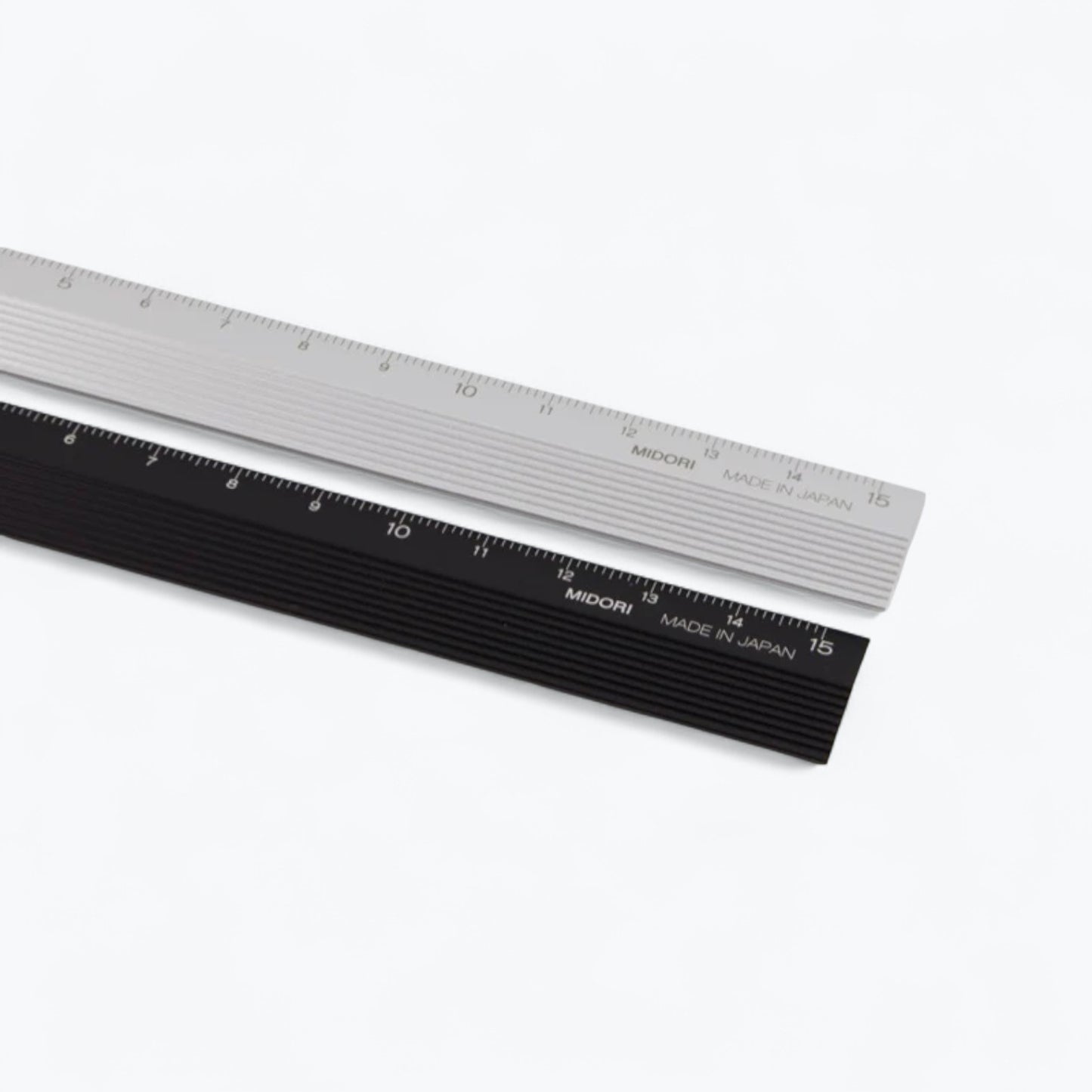 Midori® Aluminium 15cm Ruler Silver