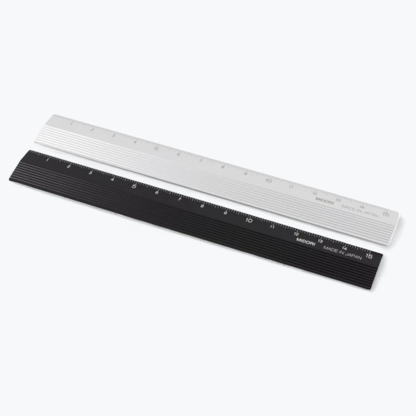 Midori® Aluminium 15cm Ruler Silver