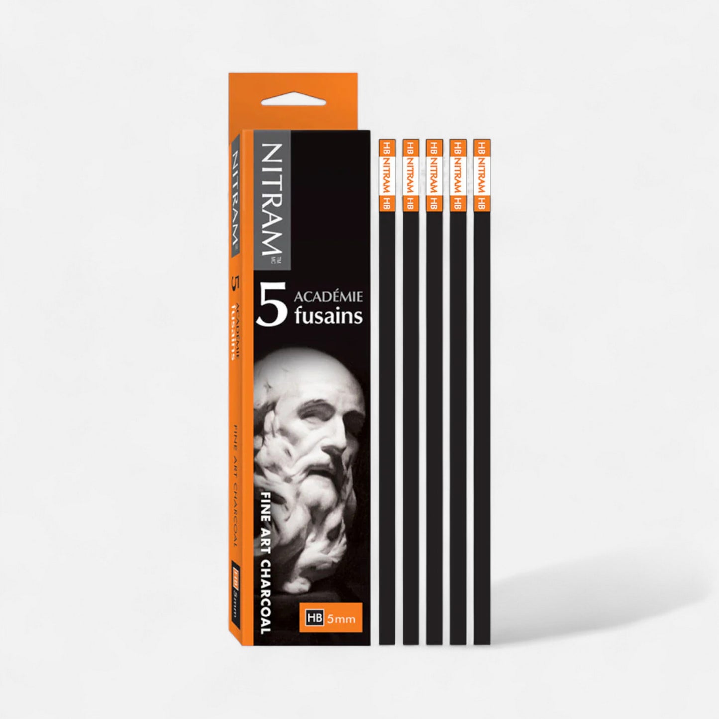 Nitram™ Académie Fusain 5mm Fine Art Charcoal