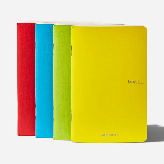 Fabriano Ecoqua Original Stapled Pocket Notebook Pack 4