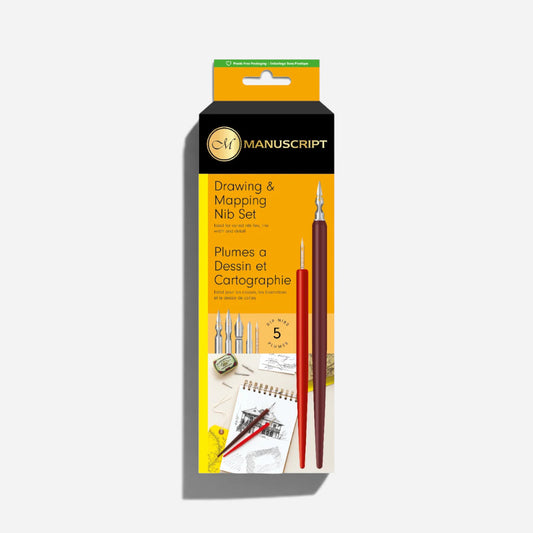 Manuscript Drawing & Mapping Nib Set