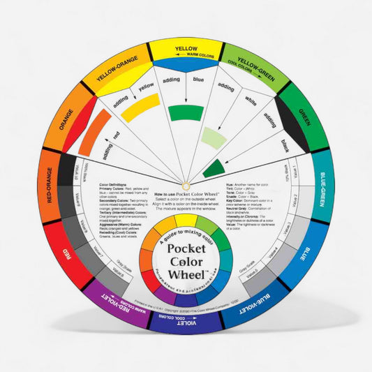 Colour Wheel Mixing Guide