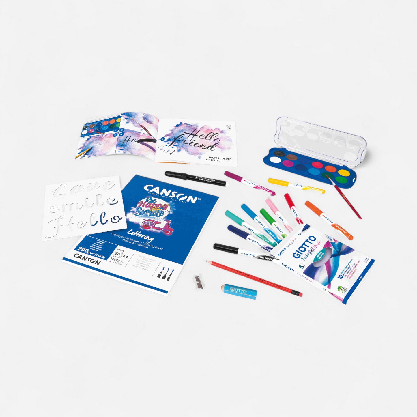 Giotto Art Lab - Fancy Lettering