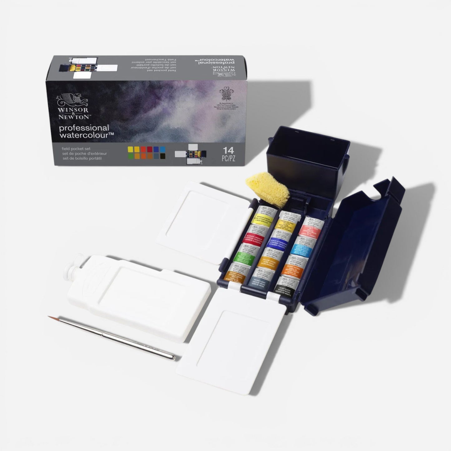 Winsor & Newton Professional Watercolour Field Pocket Set 12