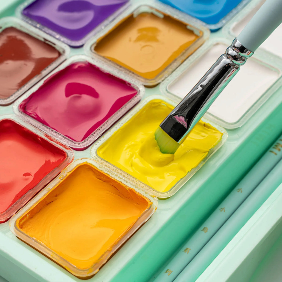 HIMI Gouache Jelly Cup Set – 18 x 30g