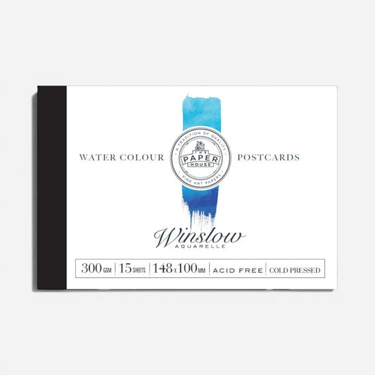 Winslow Watercolour Postcards 300gsm Cold Pressed 10pc