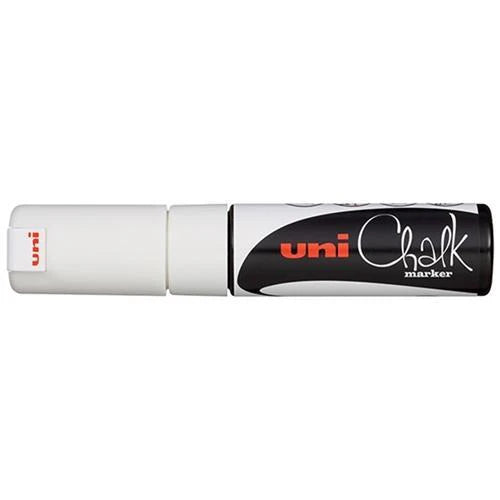 Uni Chalk Marker Pen Chisel Tip 8mm