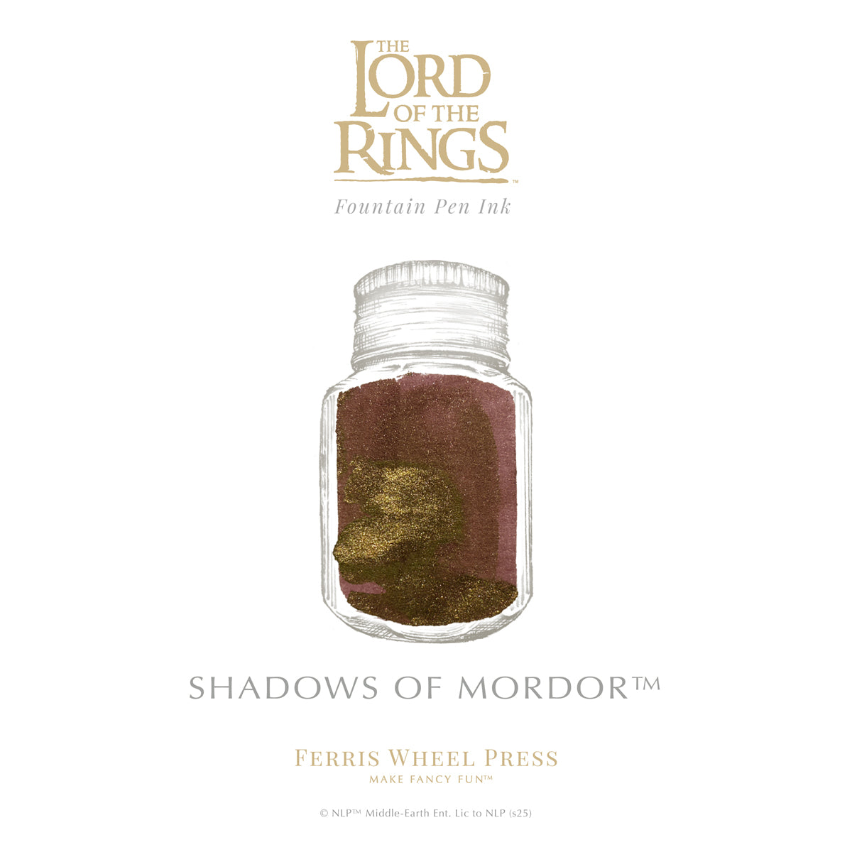 Ferris Wheel Press Lord of the Rings Fountain Pen Ink 10ml