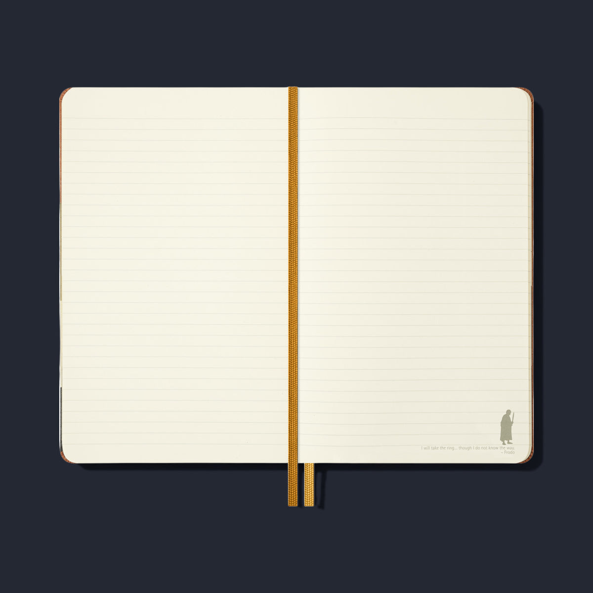 Moleskine x LotR Large Notebook - Lord of the Rings Frodo & Sam