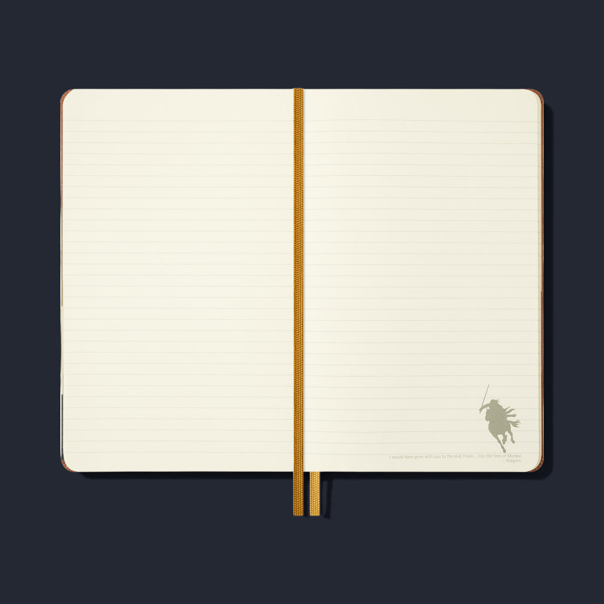 Moleskine x LotR Large Notebook - Lord of the Rings Frodo & Sam